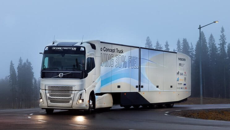 volvo trucks electric